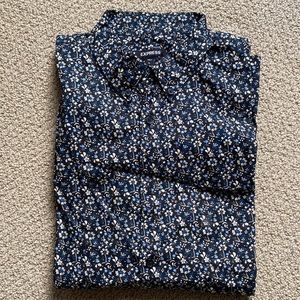 NWT Express mens floral button down